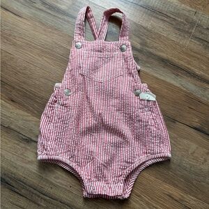 Vintage Faded Glory Baby Romper Bubble Overalls